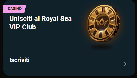 Royalsea VIP bonus