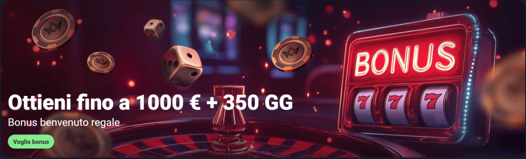 Welocme bonus at Royalsea